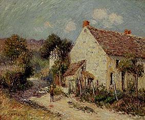 Countryside into his et Oise de Gustave Loiseau