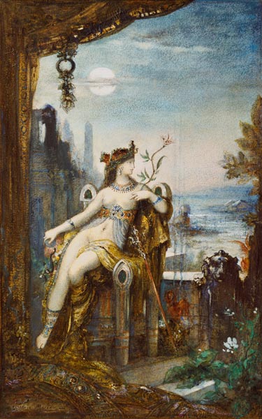 Cleopatra. de Gustave Moreau