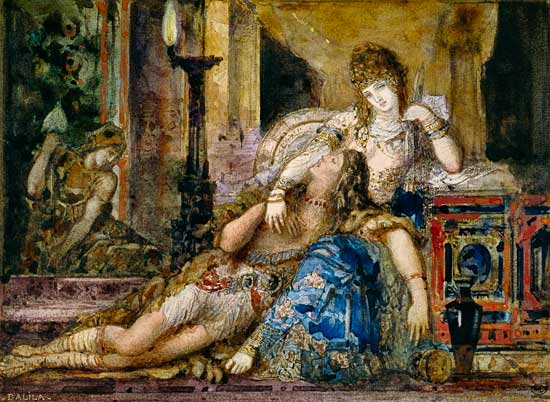 Samson and Dalila. de Gustave Moreau