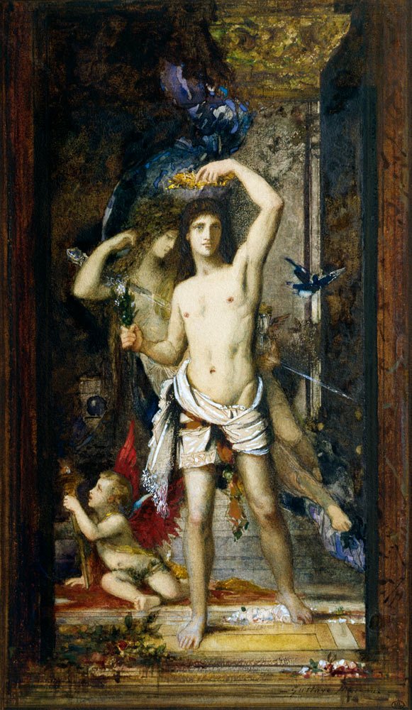 G.Moreau, Le jeune homme et la mort de Gustave Moreau