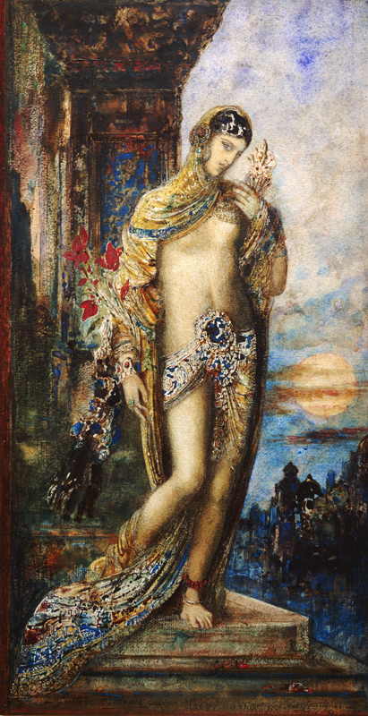Le Cantique of the Cantiques. de Gustave Moreau