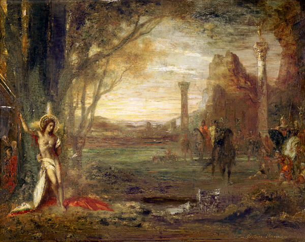 Martyrdom of St. Sebastian de Gustave Moreau