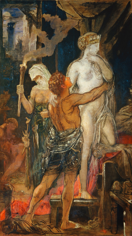 Messalina. de Gustave Moreau