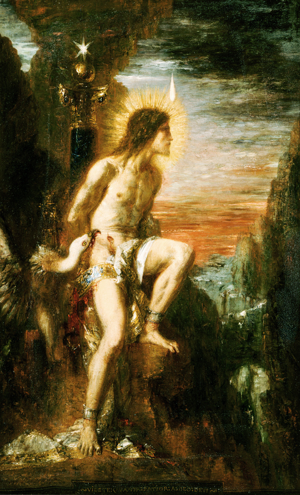 Prometheus Bound de Gustave Moreau