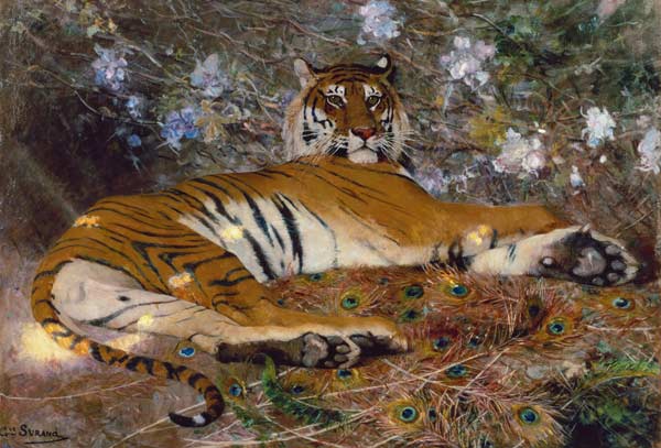 Tiger von Annam. de Gustave Surand