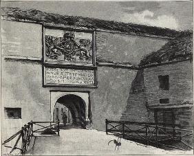 Tor der alten Festung in Komorn
