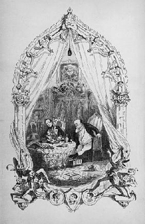 Illustration from `The Pickwick Papers'' Charles Dickens, published by  1837