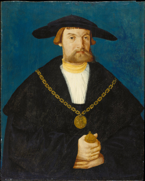 Portrait of Blasius von Holzhausen (1481-1525) de Hans Abel II