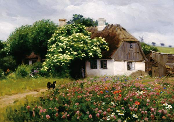 Flower Meadow next to the Fam de Hans Andersen Brendekilde