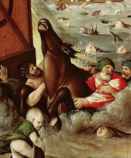 The Flood, 1516 (detail of 158844) de Hans Baldung Grien