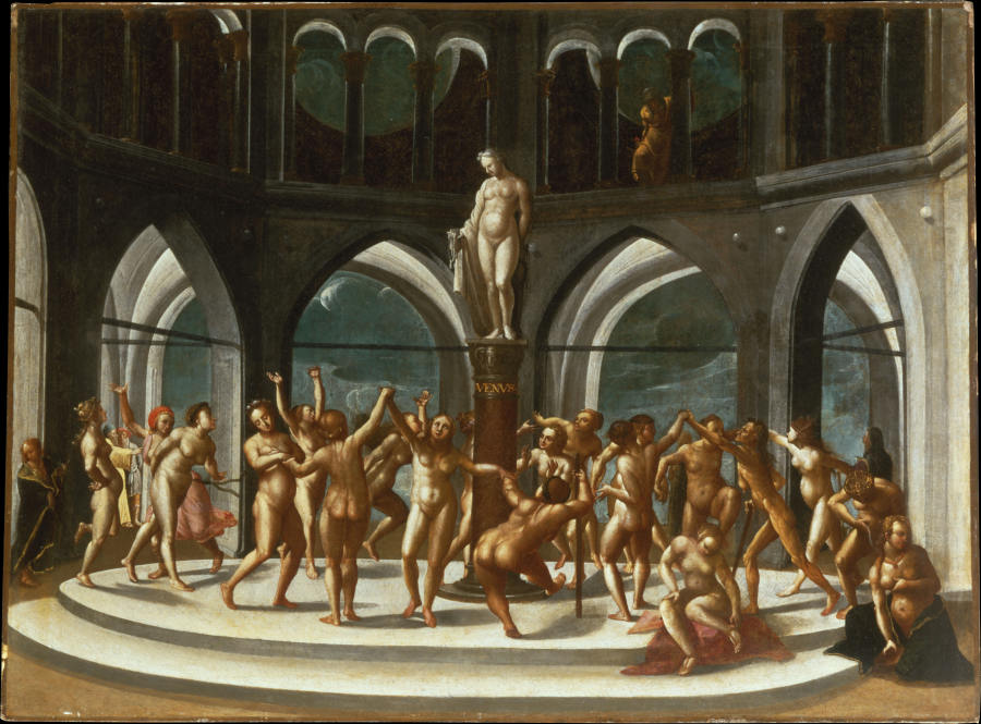 Dance around the Statue of Venus de Hans Bock d. Ä.