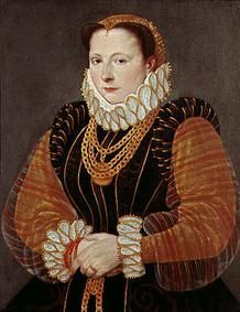 Portrait the Eva Truchsess of Rheinfelden de Hans Bock d.Ä.