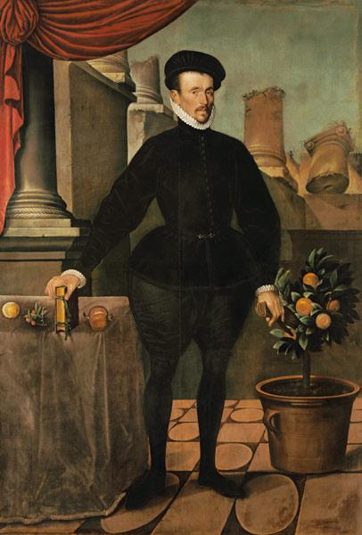 Portrait of the professor of the medicine Felix Pl