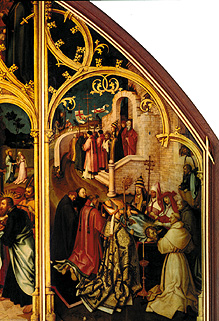 Basilikatafel San Paolo fuori Le mura. Panel raked de Hans Holbein el Anciano