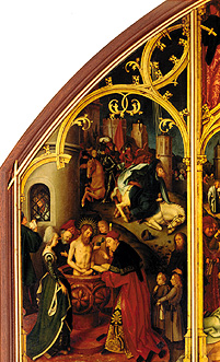 Basilikatafel San Paolo fuori Le mura. Con panel: de Hans Holbein el Anciano
