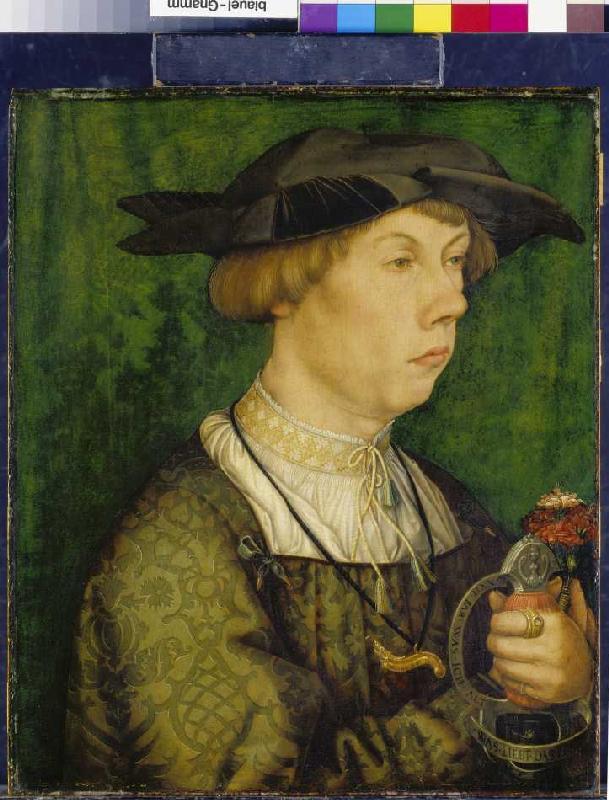 Portrait of a Mr Weiss from Ausgburg de Hans Holbein el Anciano