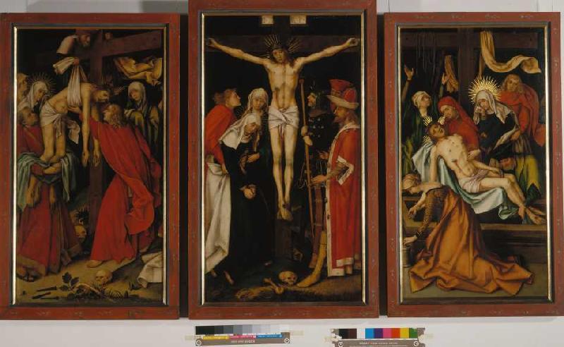 Kaisheimer cross altar Descent from the Cross (107 de Hans Holbein el Anciano