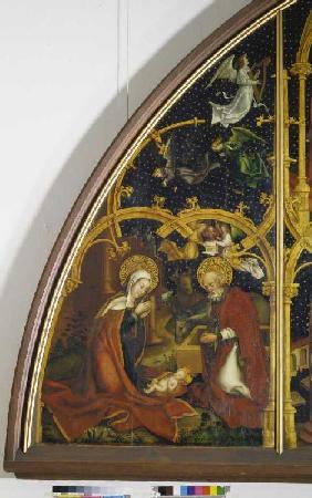 Detail Christi birth from the Basilikatafel Sta.Ma