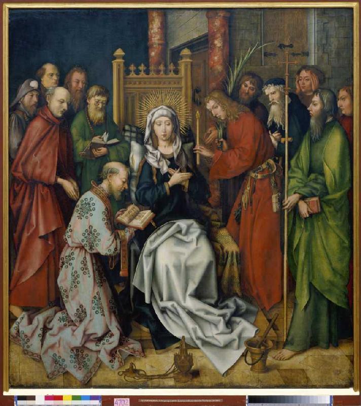 Death of Mariae de Hans Holbein el Anciano