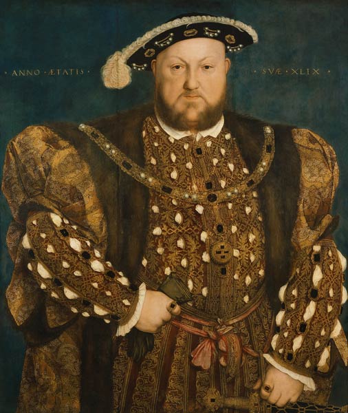Enrique VIII, Rey de Inglaterra de Hans Holbein (el Joven)
