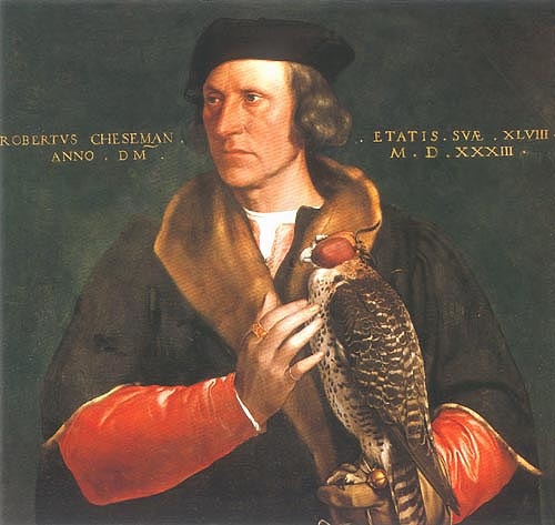 Portrait of the Robert Cheseman de Hans Holbein (el Joven)