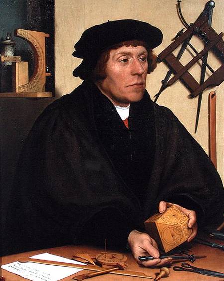 Portrait of Nicholas Kratzer (1487-c.1550) de Hans Holbein (el Joven)