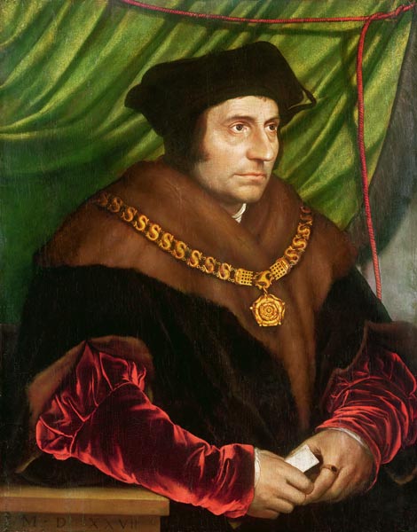 Portrait of Sir Thomas More (1478-1535) de Hans Holbein el Joven (taller)