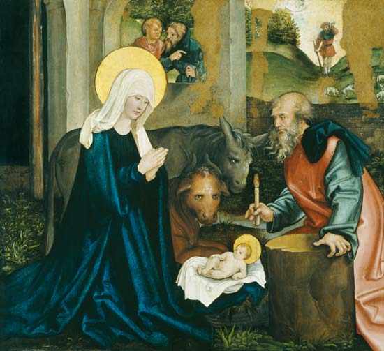 The Birth of Christ de Hans Leonard Schaufelein