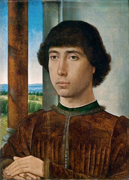 Portrait of a Young Man de Hans Memling