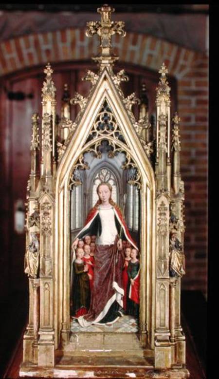 St. Ursula and the Holy Virgins, from the Reliquary of St. Ursula de Hans Memling