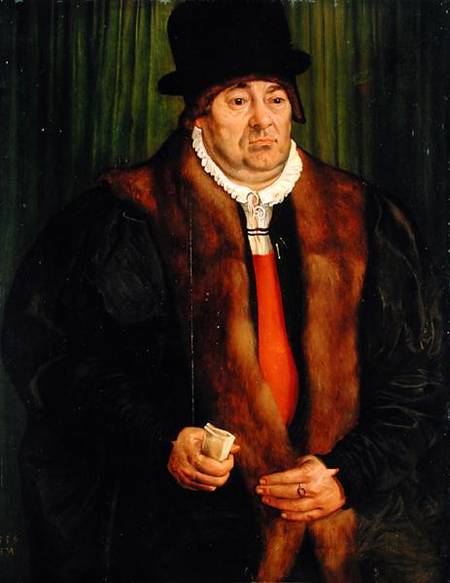 Portrait of a Munich Aristocrat de Hans Muelich or Mielich