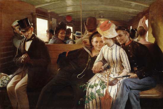 The Second Class Compartment de Hans Ole Brasen