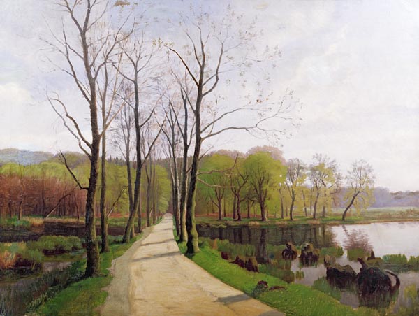 Spring Landscape de Hans Ole Brasen