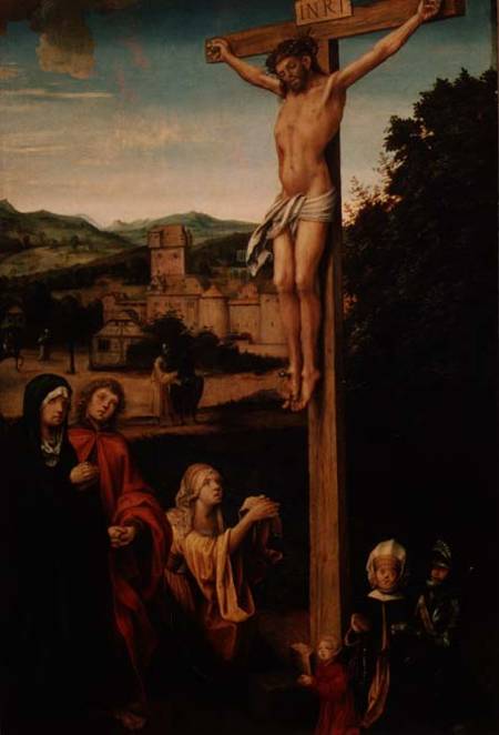 The Crucifixion (panel) de Hans Suess Kulmbach