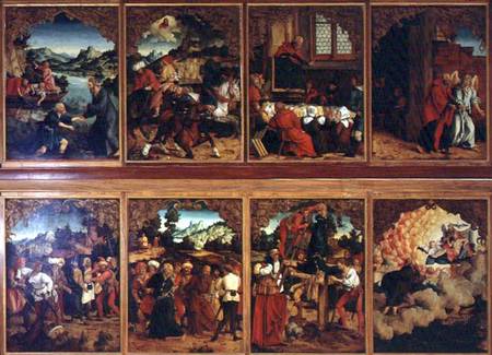 Polyptych: The Life of Christ de Hans Suess Kulmbach