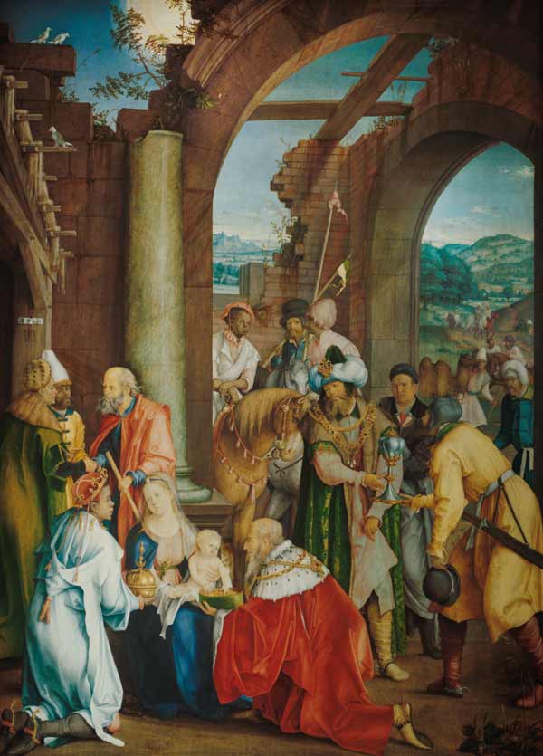 The adoration of the kings de Hans Suess von Kulmbach