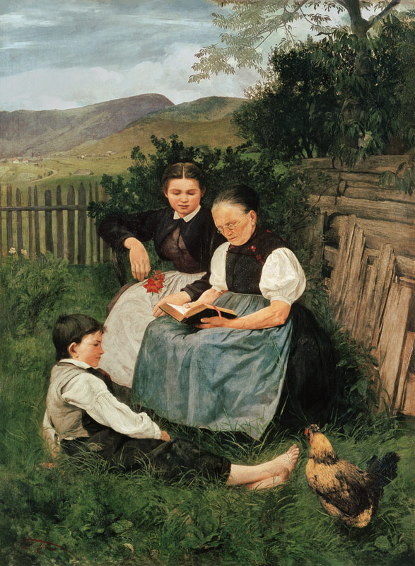 The End of the Day de Hans Thoma