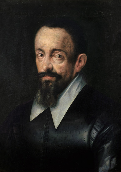 Johannes Kepler (1571-1630), astronomer de Hans von Aachen