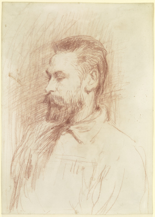 Portrait of Peter Bruckmann de Hans von Marées