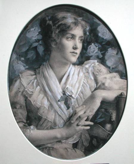 Portrait of a Lady de Harold Copping