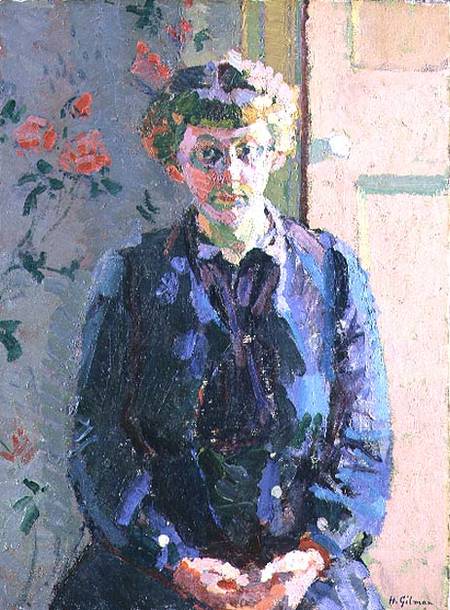 Portrait of Sylvia Gosse (1881-1968) de Harold Gilman