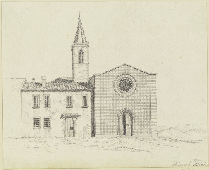 Die Kirche S. Giuliana bei Perugia de Heinrich Hübsch