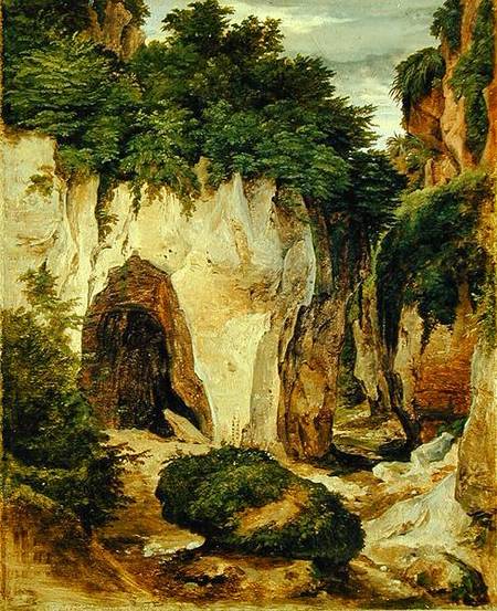 Rocks at Sorrento de Heinrich Reinhold