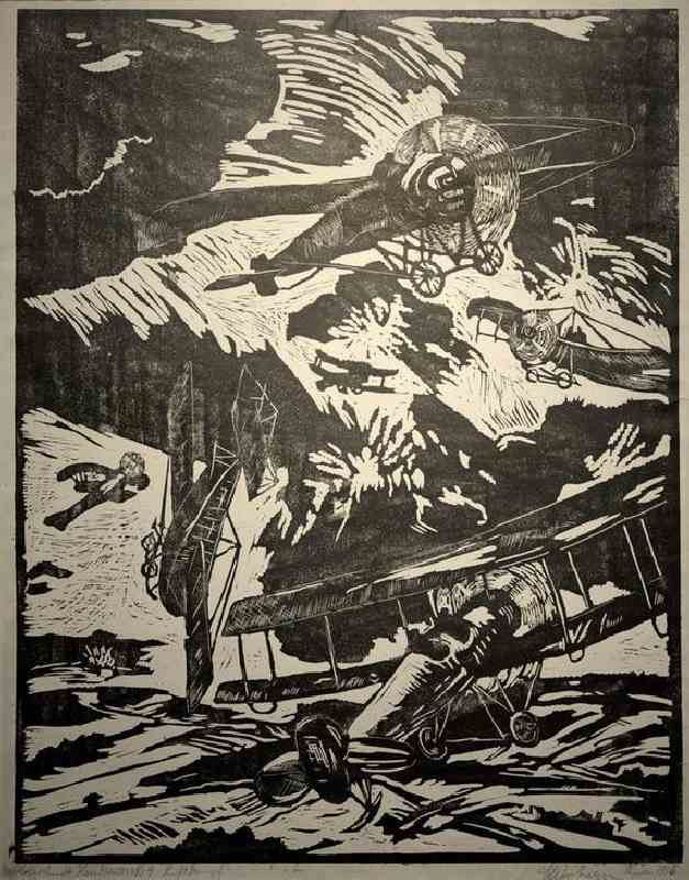 Luftschlacht de Heinrich Steinhagen
