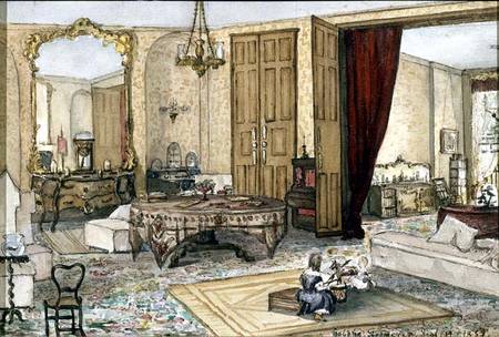 Drawing Room Interior de Heloine Stromeyer