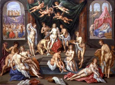 The Story of Cupid and Psyche de Hendrik de Clerck