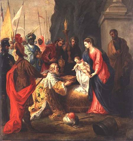 Adoration of the Magi de Hendrik van the Elder Balen