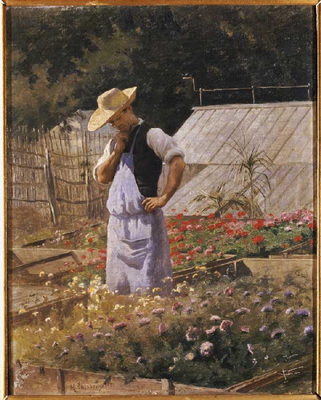 Der Gärtner. de Henri-Adolphe Laissement