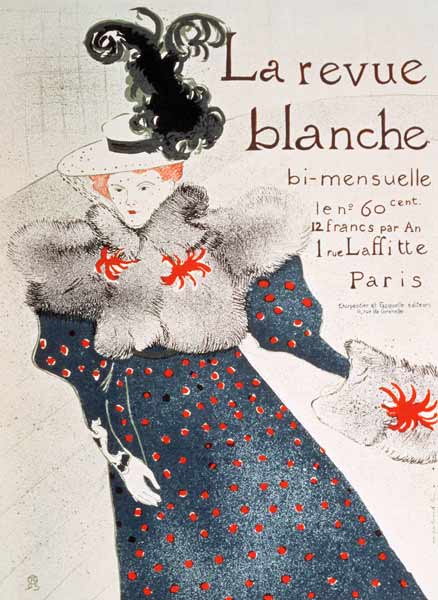 La revue Blanche de Henri de Toulouse-Lautrec