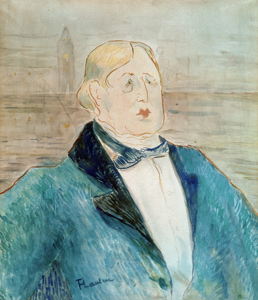 Portrait of Oscar Wilde de Henri de Toulouse-Lautrec